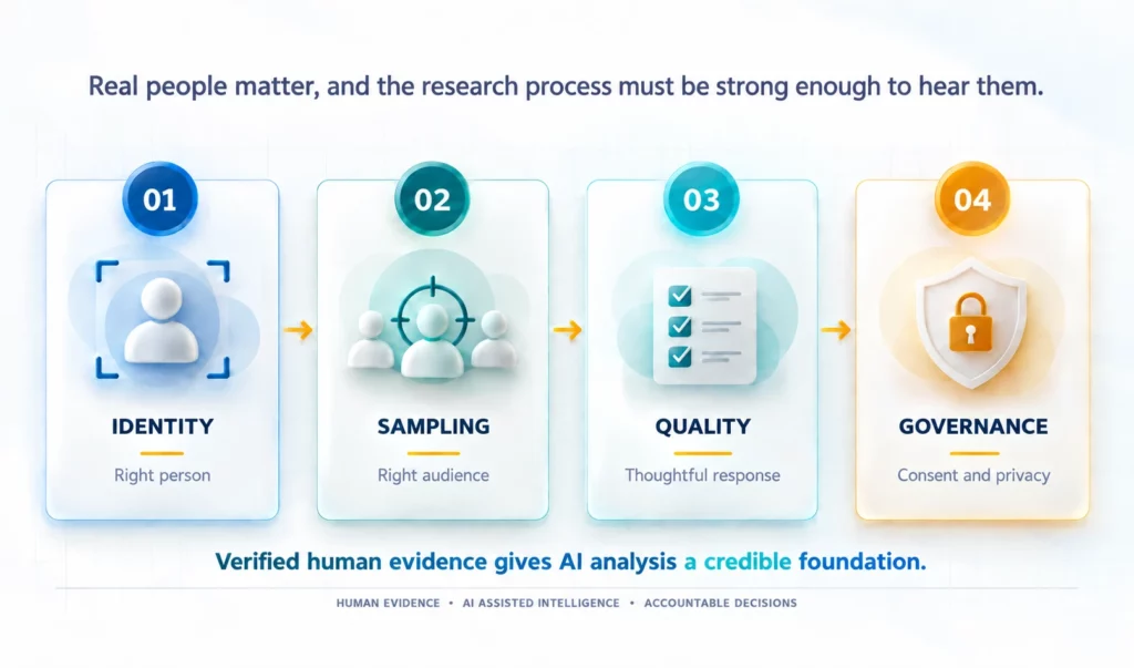 Human Evidence Must Also Earn Trust
