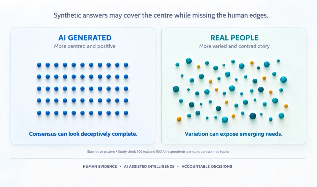 Can AI Represent the Consumer?