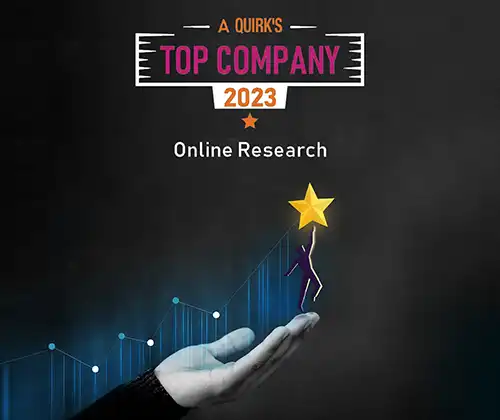 QUIRK's Online Research Award